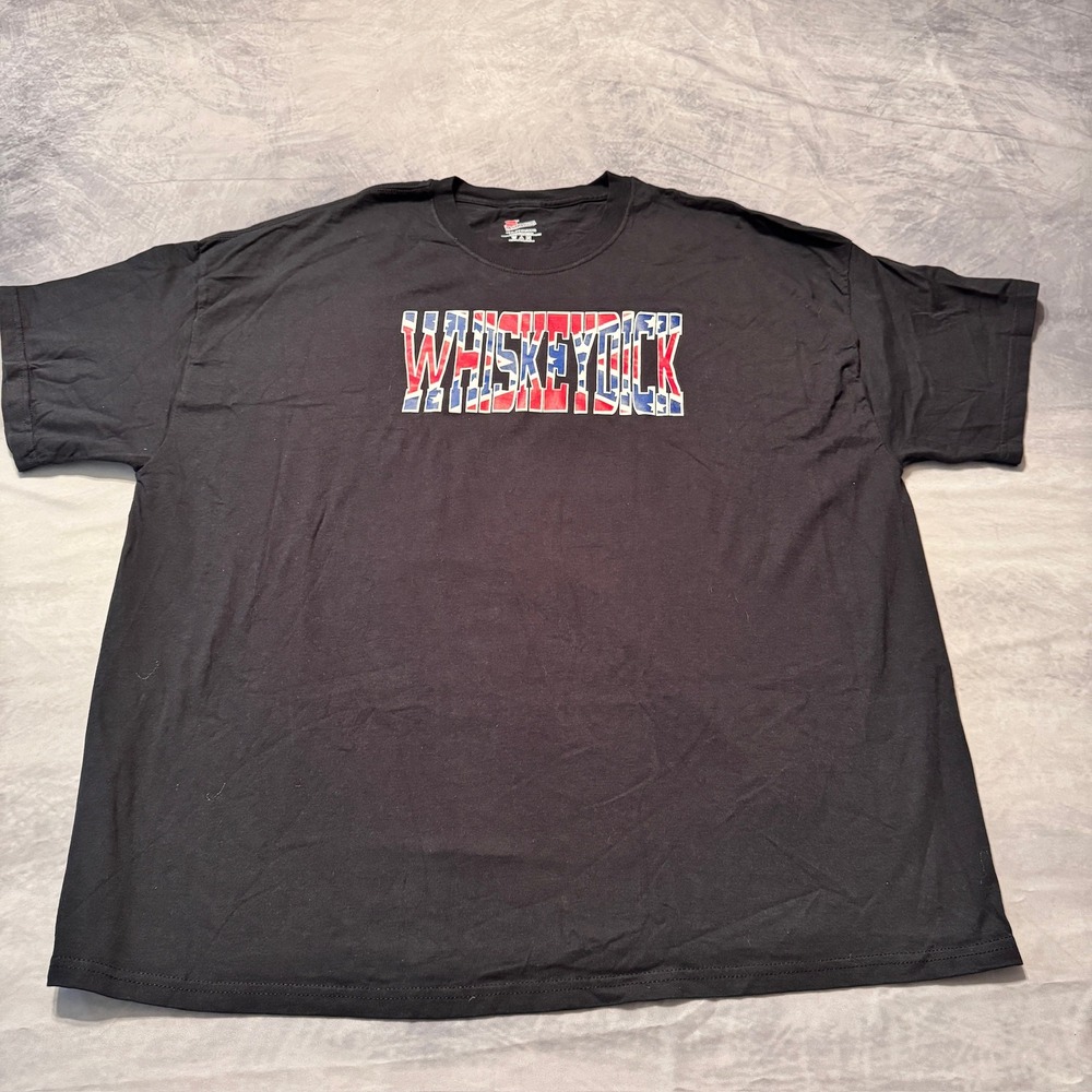 Whiskey‎ Dick band tshirt black size 3XL